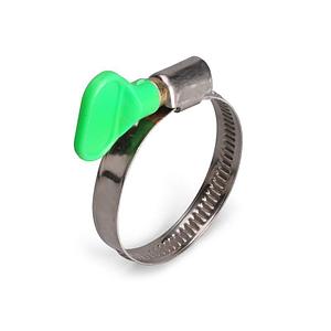 Хомут червячный PLB-9 (10-16)/W2 «бабочка» из нержавеющей стали