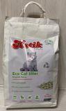 Kotik (Котик) впитывающий бумажный наполнитель для кошачьих туалетов Paper cat Litter, 10 L with 3 kg