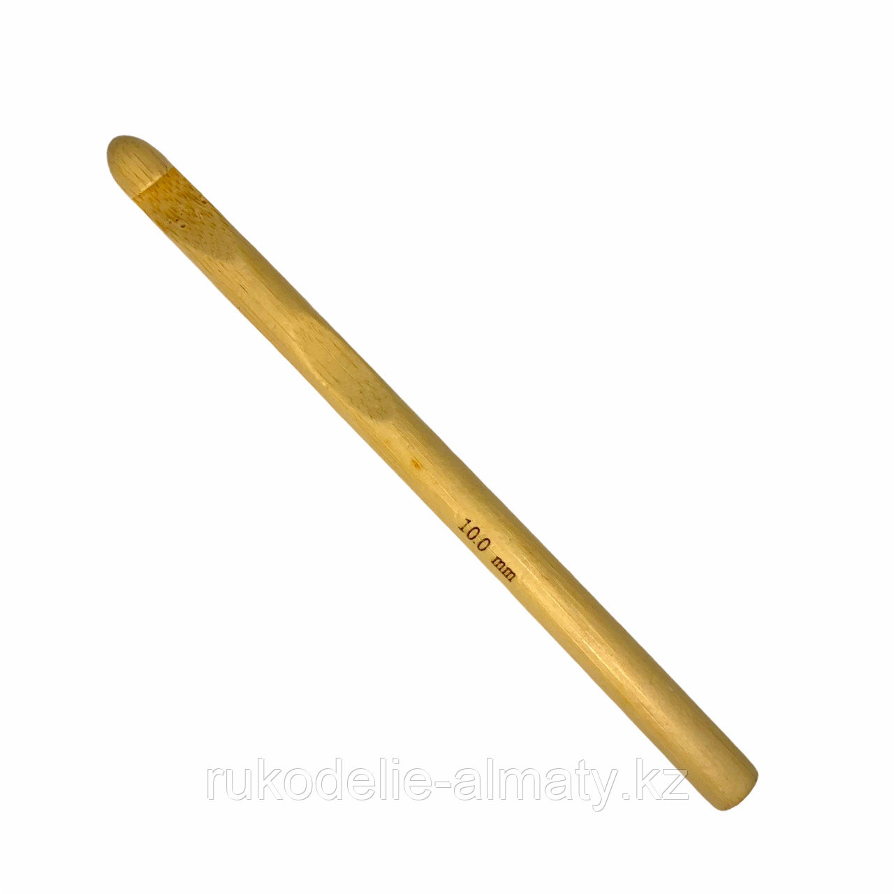 Крючок для вязания бамбуковый 10