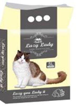 Lazy Lady с Углем 5 kг Минеральный комкующийся наполнитель для кошачьего туалета - фото 2 - id-p3621823