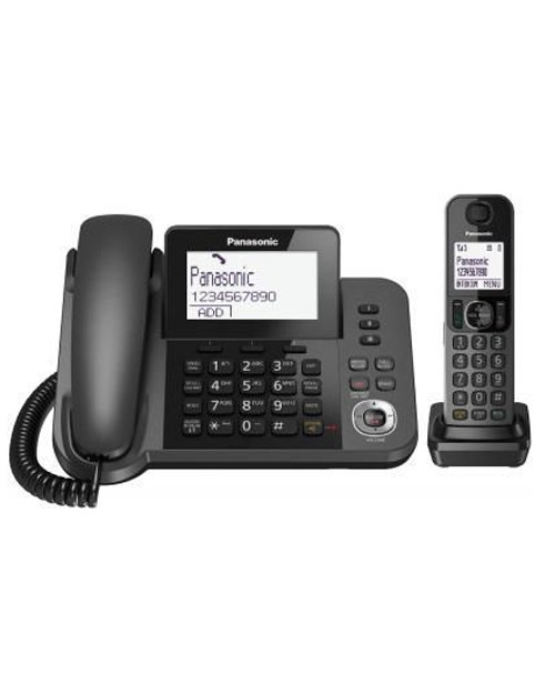 Радиотелефон PANASONIC KX-TGF320 (RUM) Черный KX-TGF320 RUM