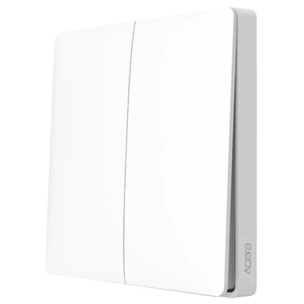 Беспроводной выключатель двойной, AQARA Wireless remote switch Белый
