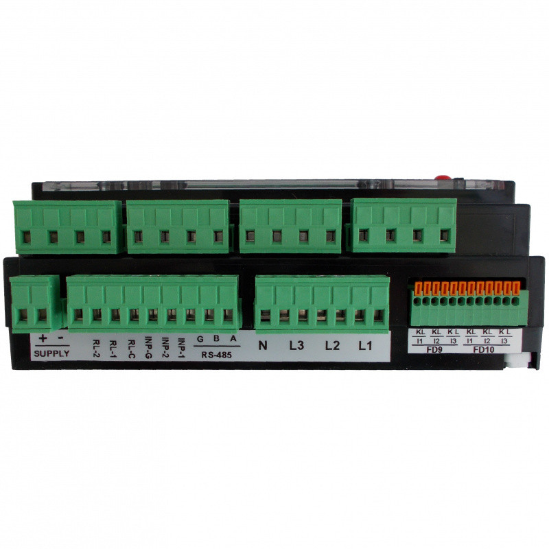 Анализатор сети Datakom DKM-430 PRO, 30вх ТТ, 24вх пред, 1.9 LCD, RS-485, USB/Device, 2-вх, 2-вых, GPRS, AC - фото 2 - id-p88999189