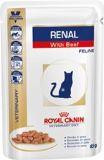 Royal Canin Renal (говядина) пауч для кошек при почечной недостаточности (12 шт. по 100 гр)