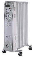 Масляный радиатор Oasis US-15, серый