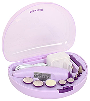 Маникюрный набор Maxwell MW-2601, фиолетовый