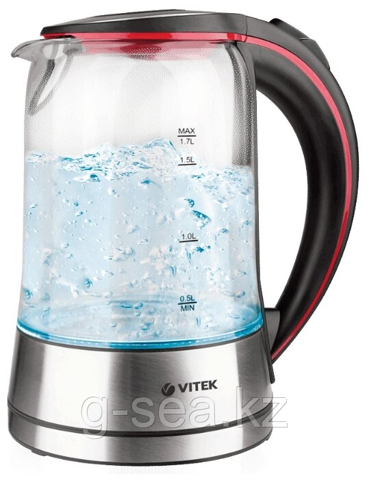 Чайник Vitek VT-7009, прозрачный - фото 1 - id-p89009133