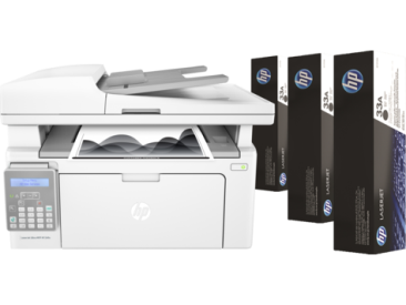 МФУ HP LaserJet Ultra MFP M134fn Printer + 3 картриджа, фото 2