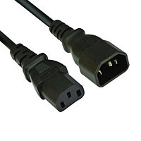 Cable power Кабель питания for UPS(комп.-монитор) C13-C14 1,5m 3g 0,75mm2 Original