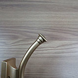 Крючок мебельный 304 золото, фото 7