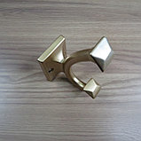 Крючок мебельный 304 золото, фото 6