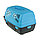 Переноска для животных "Сириус" 33,5 х 31 х 50 см, цвет голубой, фото 2