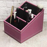 Органайзер для хранения косметики и мелочей универсальный 160*130*130 mm розовый