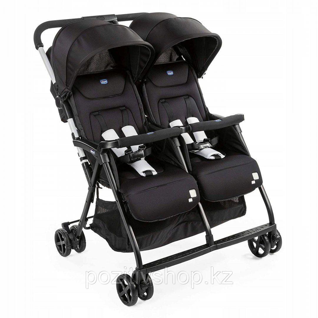 Детская коляска для близнецов Chicco Ohlala Twin Black Night - фото 1 - id-p89052992