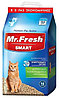 Mr. Fresh SMART наполнитель древесный комкующий для короткошерстных кошек 18 литров