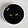 Миска керамическая "Черный кот" 300 мл, оранжевая, фото 2