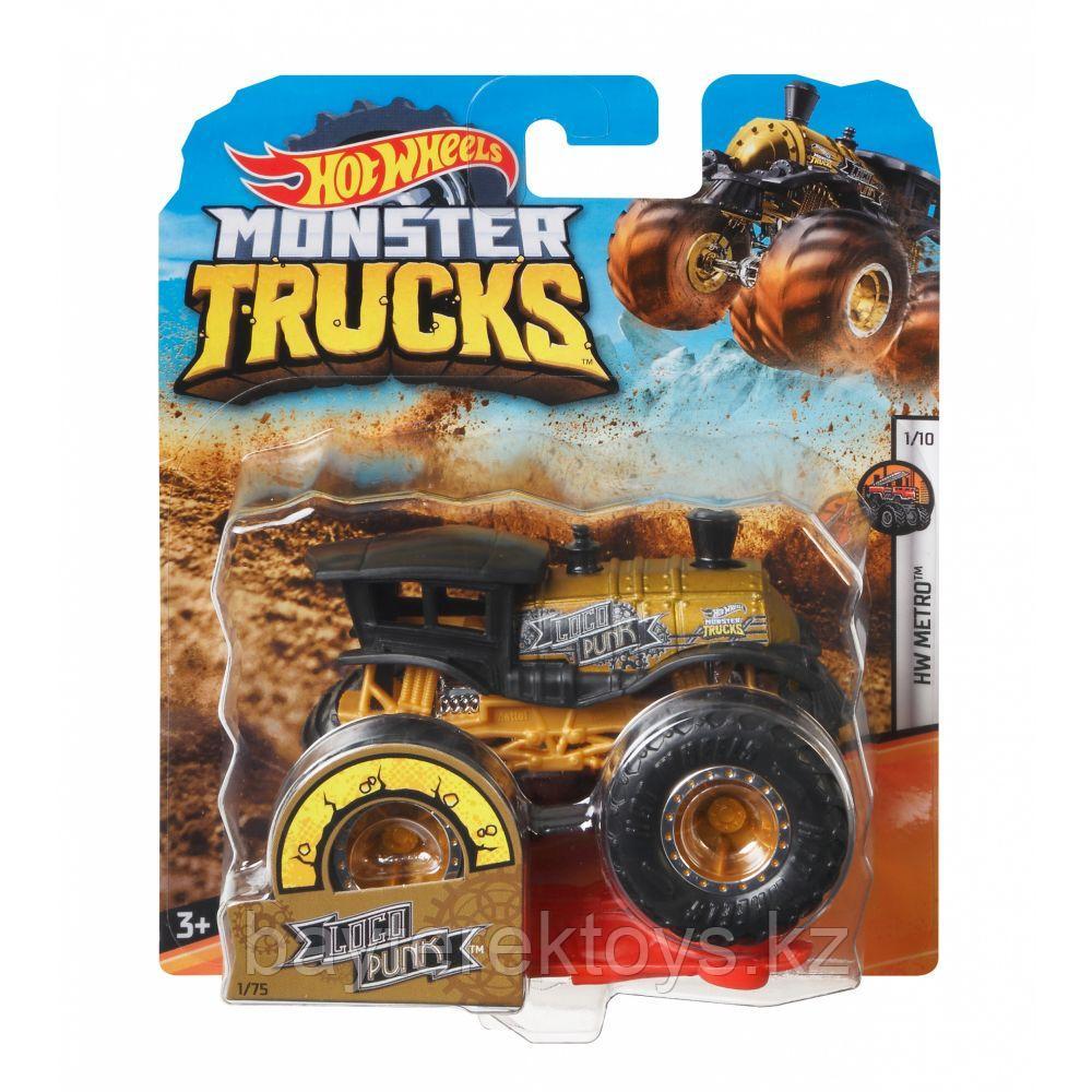 Машинка Hot Wheels Monster Trucks. Хот Вилс Монстр-трак. Loco Punk., фото 1