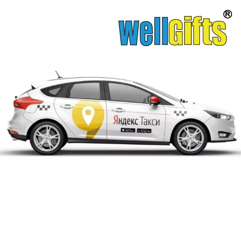 Наклейки Яндекс Такси, фото 1