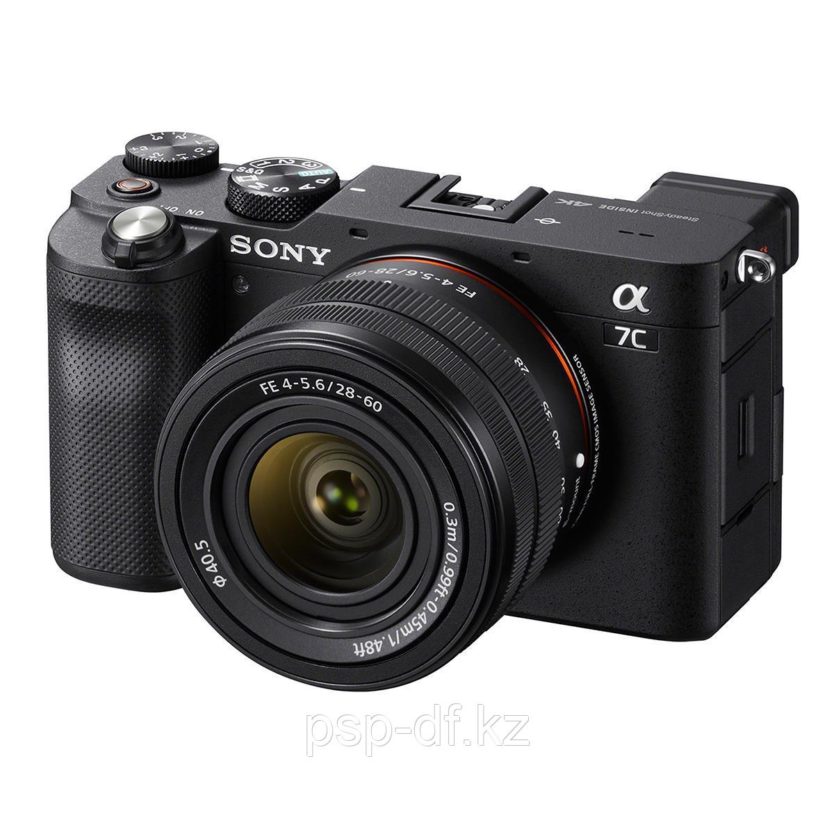 Фотоаппарат Sony Alpha A7C kit 28-60mm f/4-5.6 серебристый рус меню - фото 1 - id-p89064478
