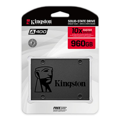 Kingston SA400S37/960G Твердотельный накопитель SSD 960 ГБ SATA 2.5" - фото 3 - id-p89072864