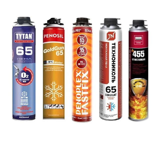 Пена монтажная морозостойкая до -30. Пена монтажная пеносил 65. 75. Термостойкая пена монтажная для дымохода. Как называется пена.