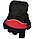Перчатки для фитнеса и тренажеров турника (без пальцев) черно-красные, фото 2