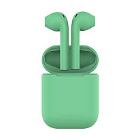 Наушники беспроводные с зарядным боксом TWS AIR SOFT, цвет мятный, Зеленый, -, 36720 16