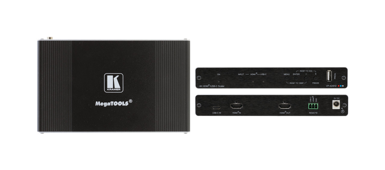 VP-424C Масштабатор HDMI и USB-C в HDMI 4K/60 (4:4:4) - фото 1 - id-p89083855