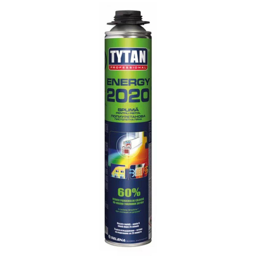 TYTAN Professional пена пистолетная Energy 2020 (750мл), желтый
