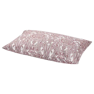 Наволочка, ЙЭТТЕВАЛЛМО, белый/темно-розовый 50x70 см ИКЕА, IKEA, фото 2