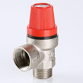 Клапан предохранительный никелированный 1/2" 3 бар VALTEC, фото 3