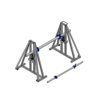 ДКГ 25-10 Гидравлический кабельный домкрат до 10 тонн