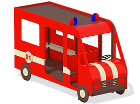 Игровое оборудование "Пожарная машина"