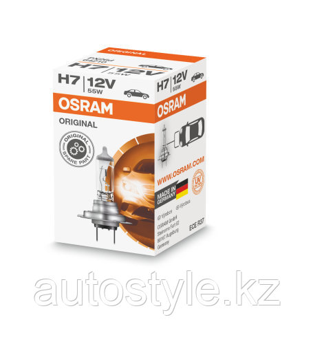 Автолампа Osram H7 55W 12V PX26D 64210 - фото 1 - id-p89087951