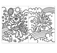 Раскраски для девочек набор «Пони», 4 шт. по 16 стр., формат А4, фото 2