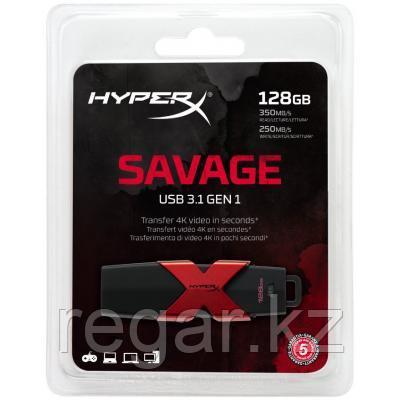 USB Флеш 128GB 3.1 Kingston HXS3/128GB металл