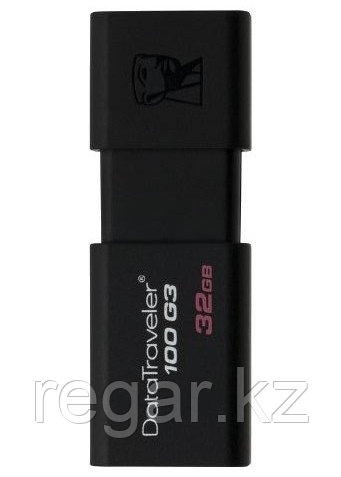 USB Флеш 32GB 3.0 Kingston DT100G3/32GB черный
