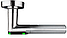 Дверной замок-LE Дверная ручка (MIFARE® DESFire®) , L-образная форма, IP55, ПРАВАЯ, фото 2