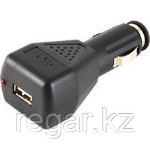 Зарядное устройство автомобильное Gembird MP3A-UC-CAR3 12V-5V USB 1A, черный