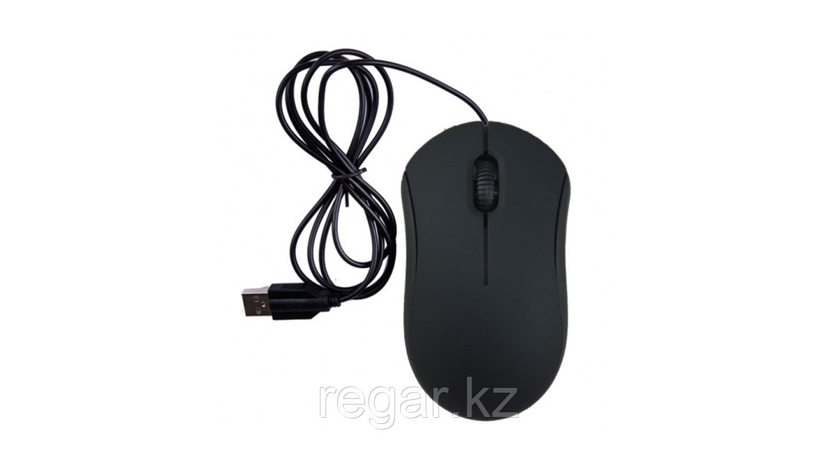 Мышь проводная Ritmix ROM-111 черный