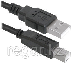Кабель DEFENDER USB04-06 USB2.0 AM-BM, 1.8м(ДЛЯ ПРИНТЕРА)