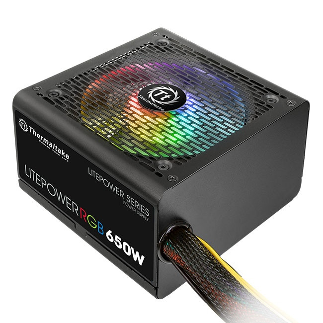 Блок питания Thermaltake Litepower RGB 650W/Non Modular/Fan Hub/Non 80 Plus/EU