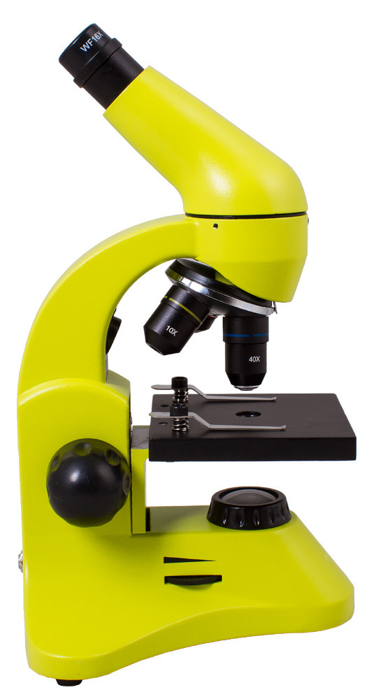 Микроскоп Levenhuk Rainbow 50L PLUS Lime\Лайм - фото 2 - id-p89090618