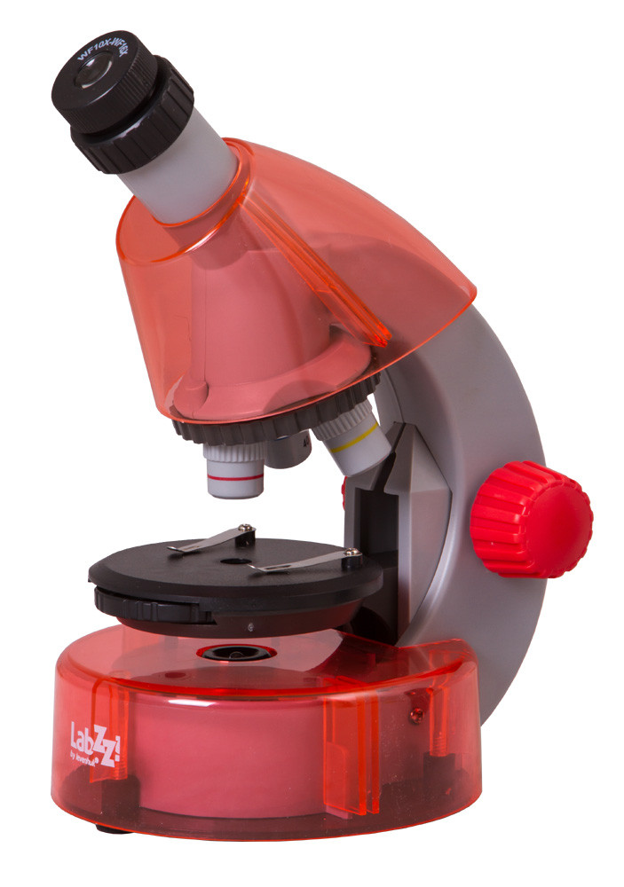 Микроскоп Levenhuk LabZZ M101 Orange\Апельсин - фото 2 - id-p89090625