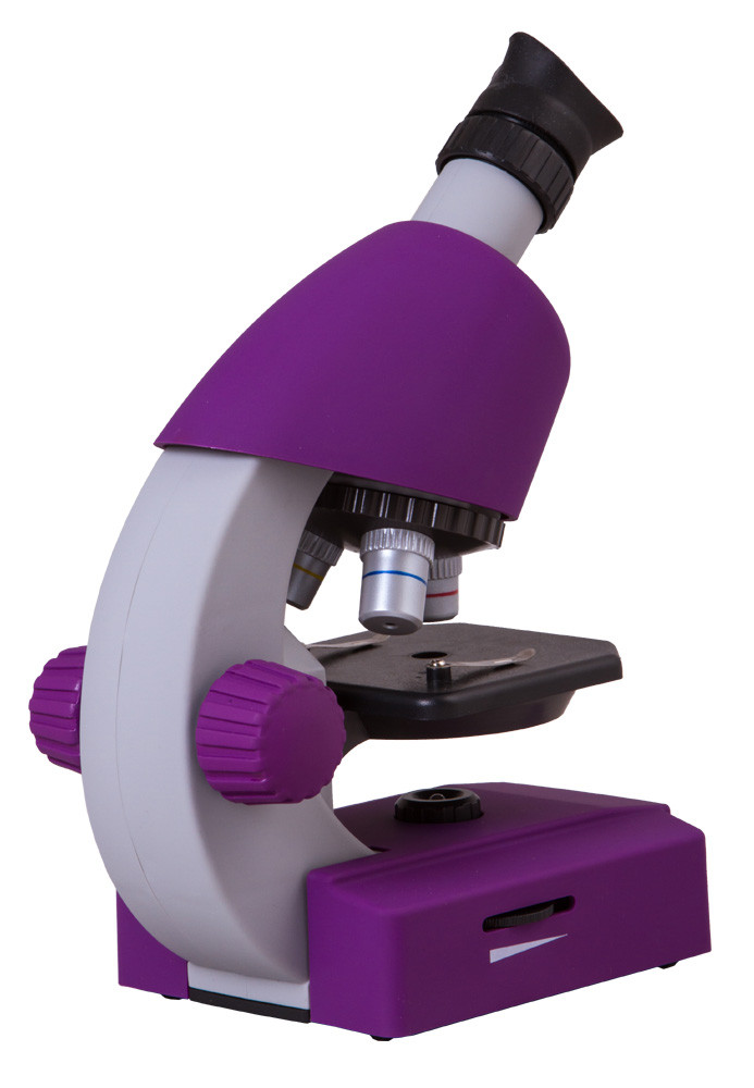Микроскоп Bresser Junior 40x-640x, фиолетовый - фото 2 - id-p89090626