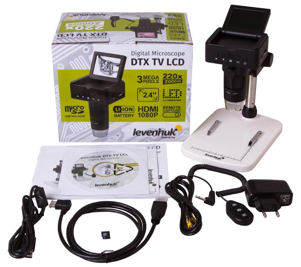Микроскоп цифровой Levenhuk DTX TV LCD - фото 2 - id-p89090654