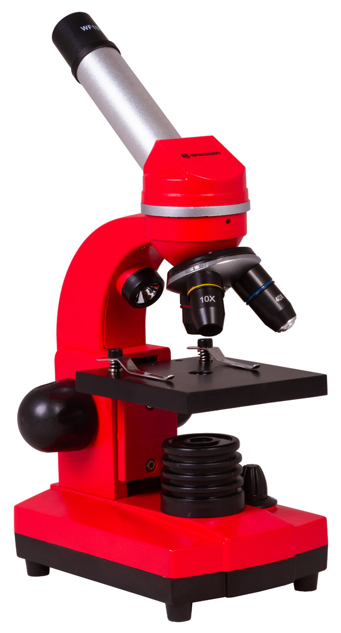 Микроскоп Bresser Junior Biolux SEL 40 1600x, красный - фото 4 - id-p89090679