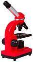 Микроскоп Bresser Junior Biolux SEL 40–1600x, красный, фото 8