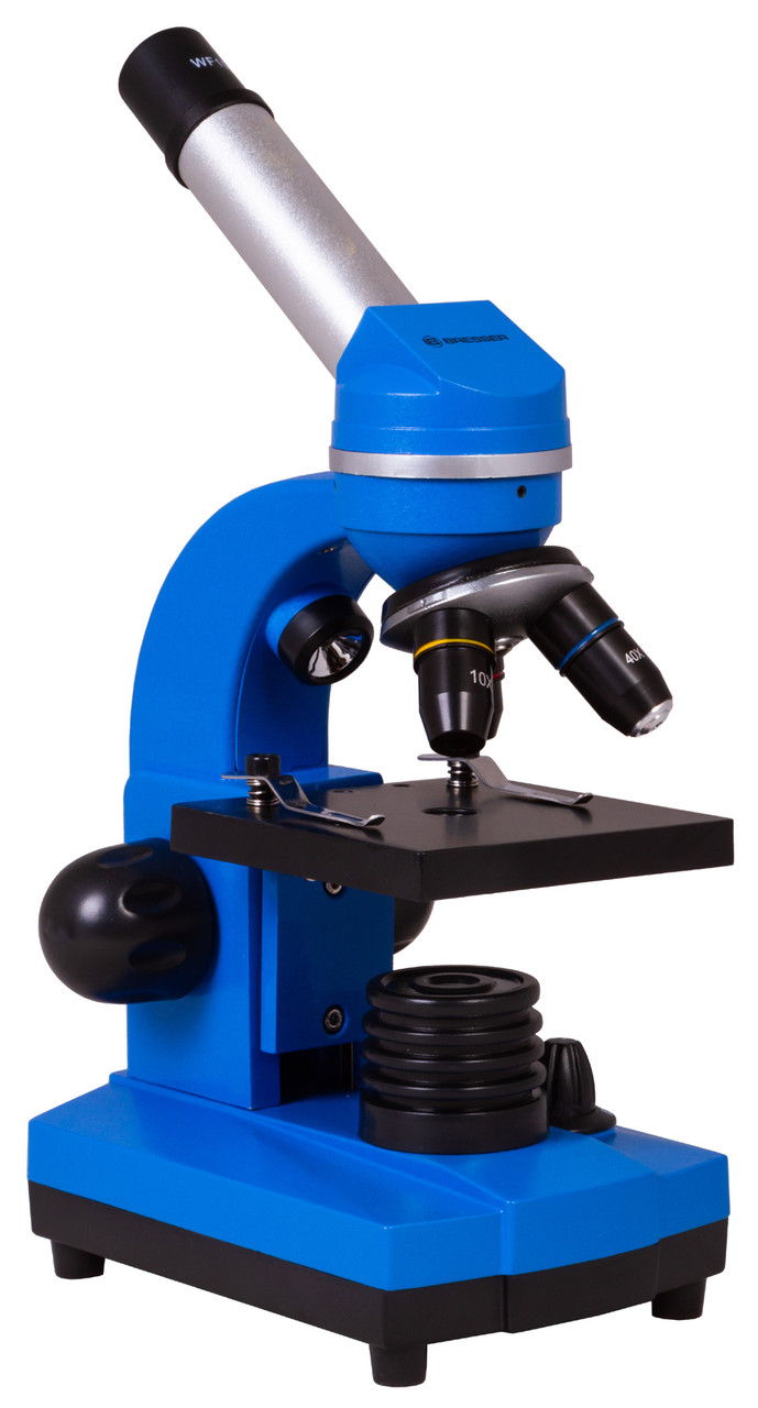 Микроскоп Bresser Junior Biolux SEL 40 1600x, синий - фото 1 - id-p89090681