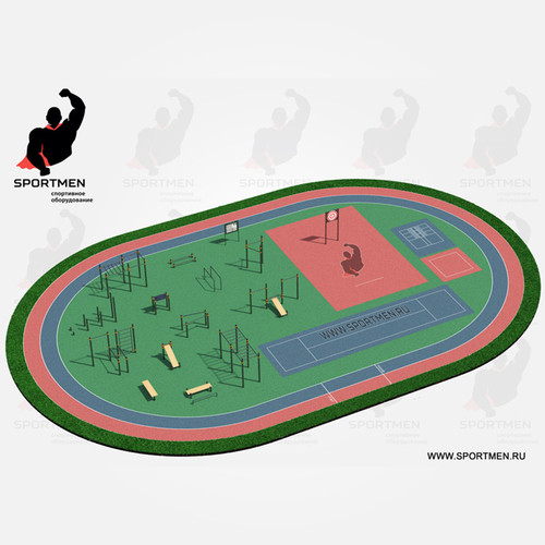 Спортивная площадка ВФСК 3